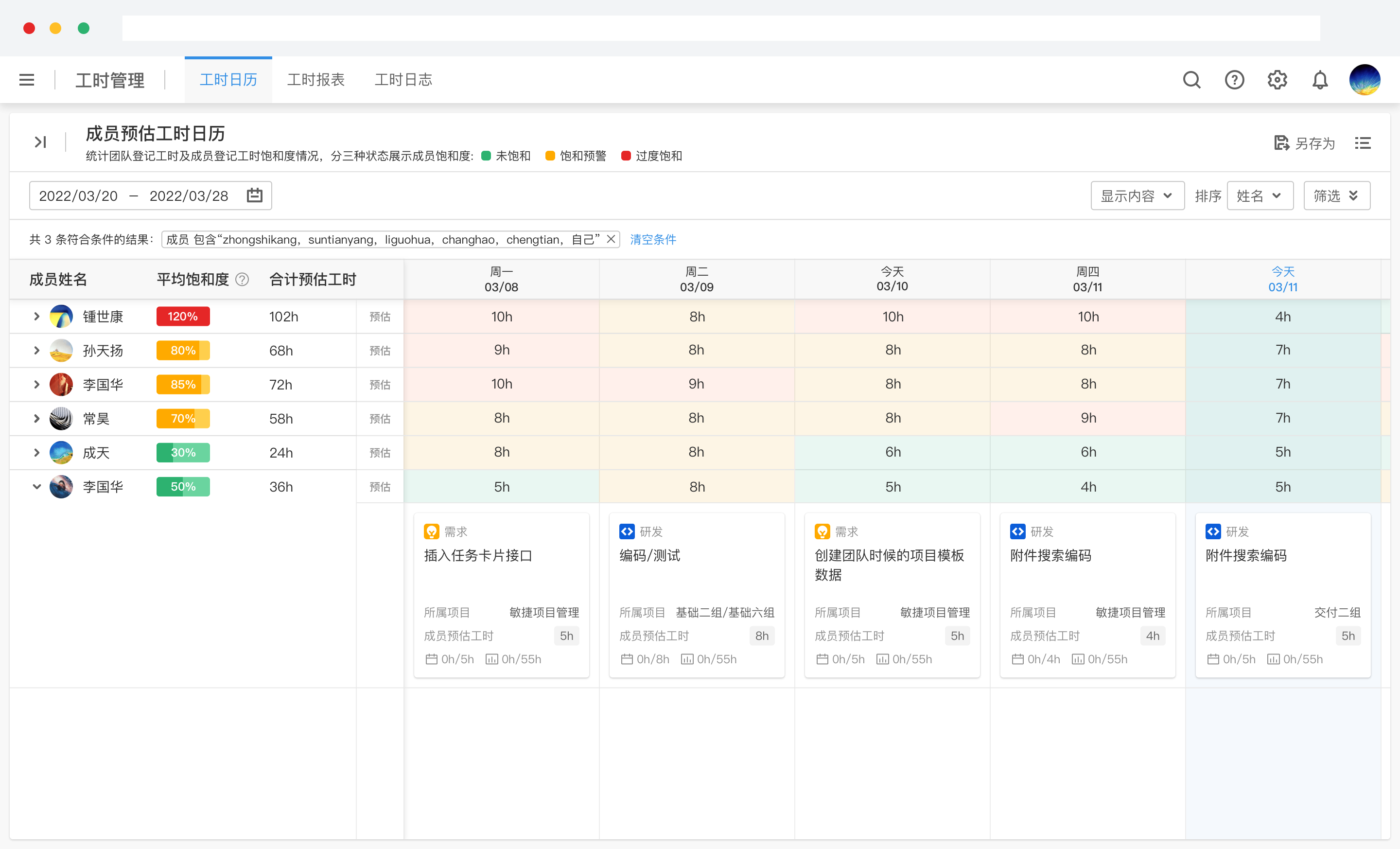 项目进度计划