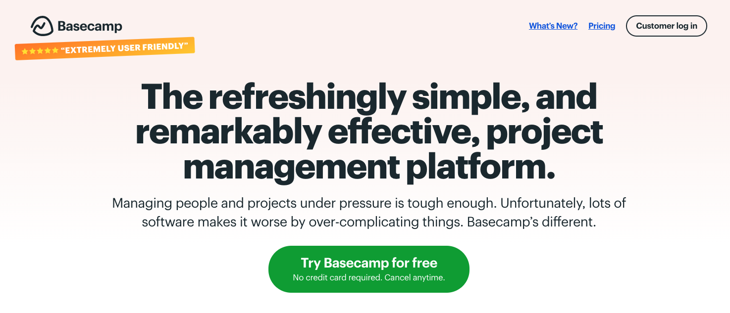 Basecamp 产品图